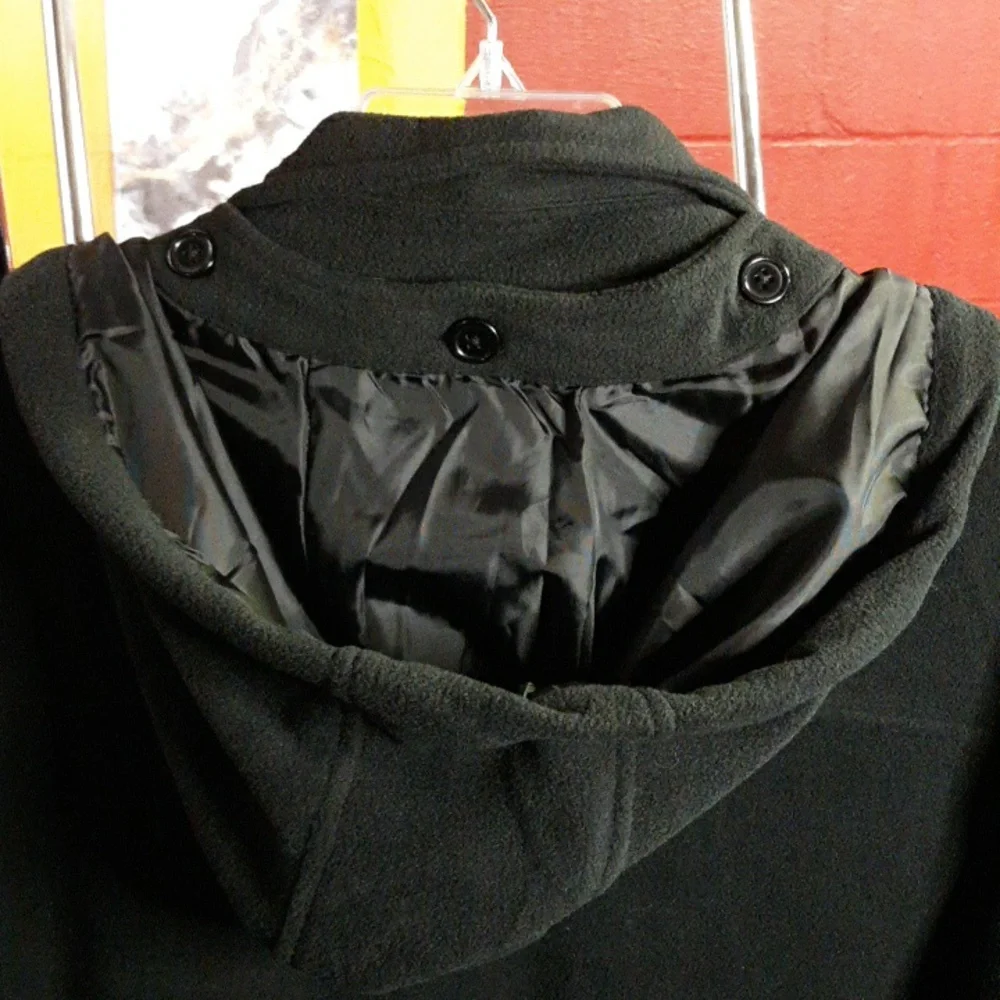 Denim & Co Black Jacket/Coat - Picture 3 of 9